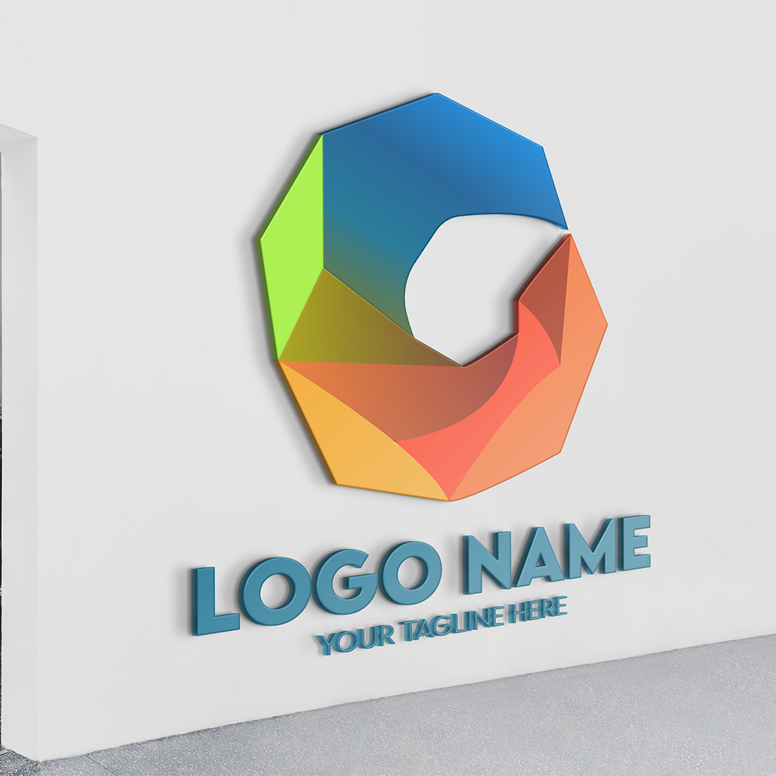 Modern Minimalist Tech Start-up Logo Design for Businesses With AI Chipset Sign, Professional Creative Artificial Intelligence Start-up Luxury Elegant Gradient Monogram Logo Design for Brands Companies preview image.