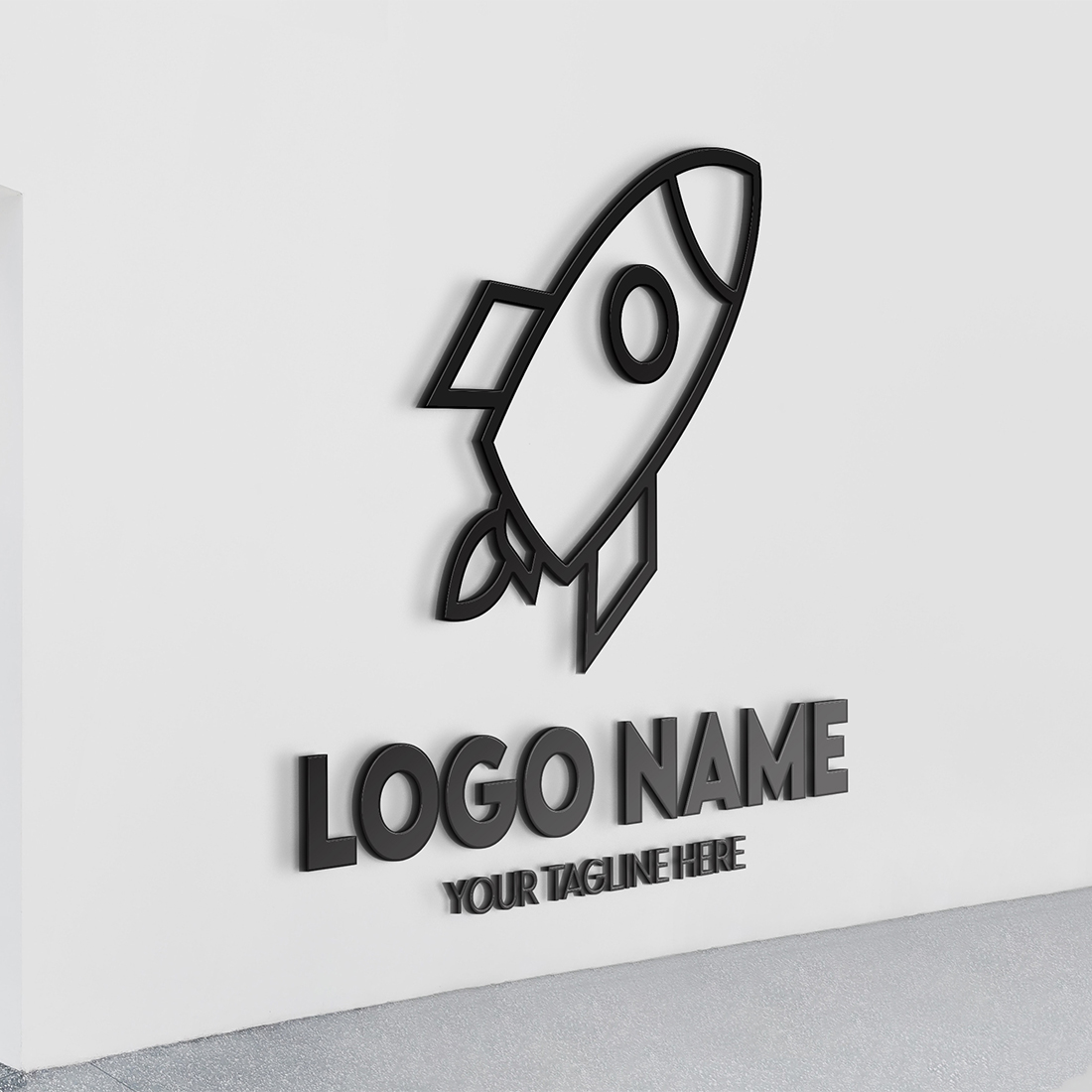 Modern Minimalist Tech Start-up Logo Design for Businesses With AI Chipset Sign, Professional Creative Artificial Intelligence Start-up Luxury Elegant Gradient Monogram Logo Design for Brands Companies preview image.