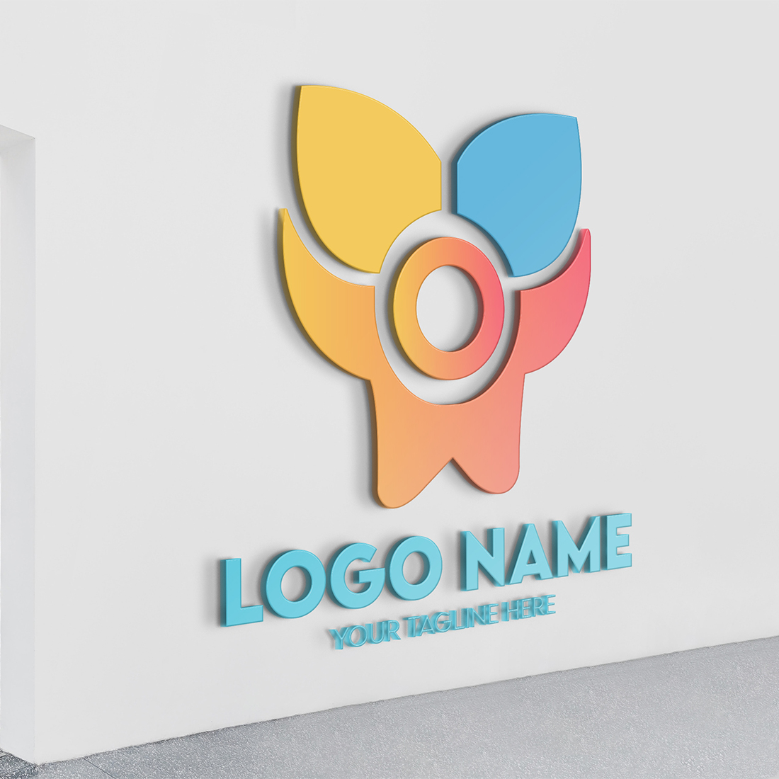 Modern Minimalist Tech Start-up Logo Design for Businesses With AI Chipset Sign, Professional Creative Artificial Intelligence Start-up Luxury Elegant Gradient Monogram Logo Design for Brands Companies preview image.