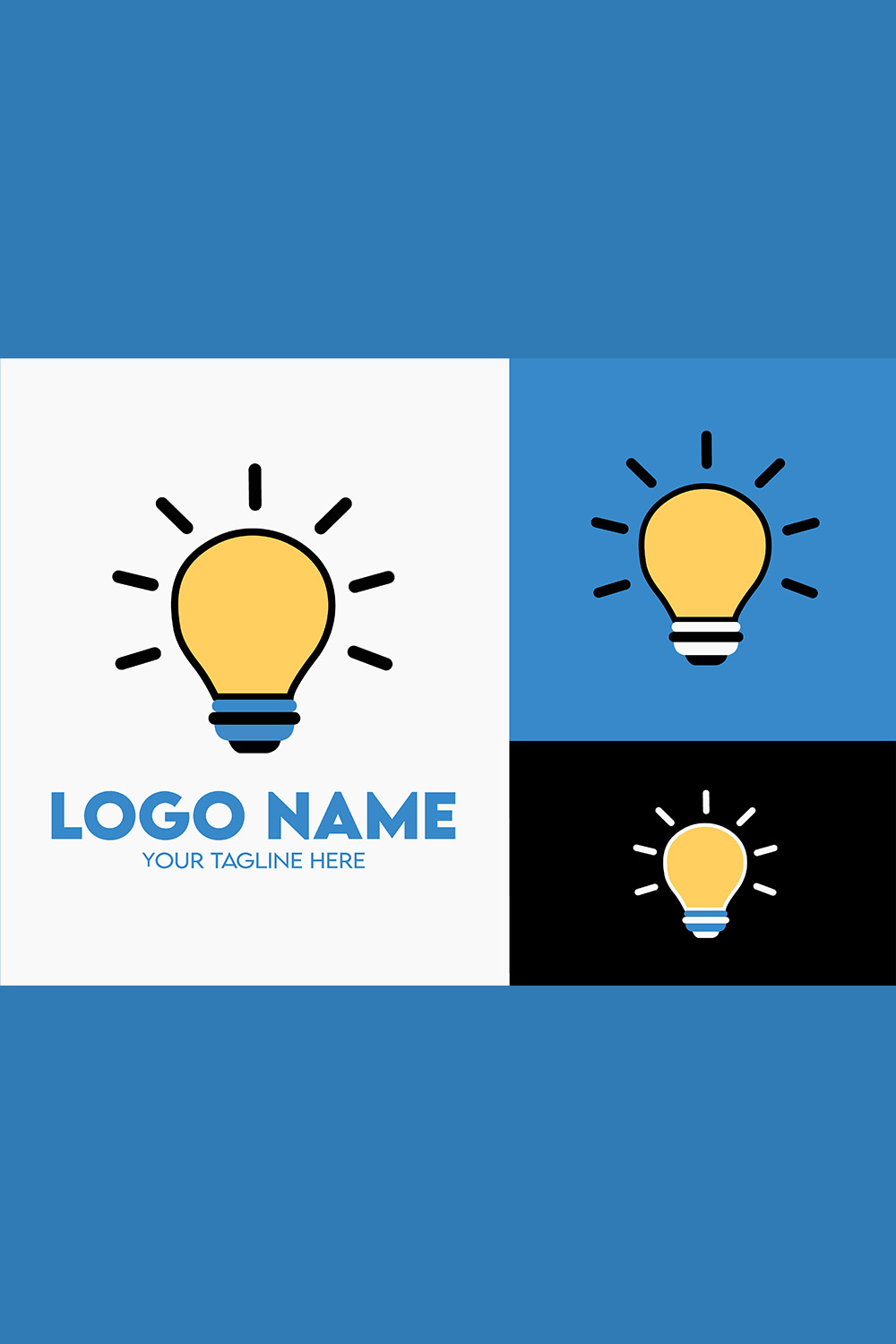 Modern Minimalist Tech Start-up Logo Design for Businesses With AI Chipset Sign, Professional Creative Artificial Intelligence Start-up Luxury Elegant Gradient Monogram Logo Design for Brands Companies pinterest preview image.