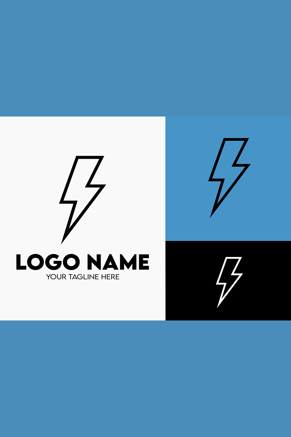 Modern Minimalist Tech Start-up Logo Design for Businesses With AI Chipset Sign, Professional Creative Artificial Intelligence Start-up Luxury Elegant Gradient Monogram Logo Design for Brands Companies pinterest preview image.