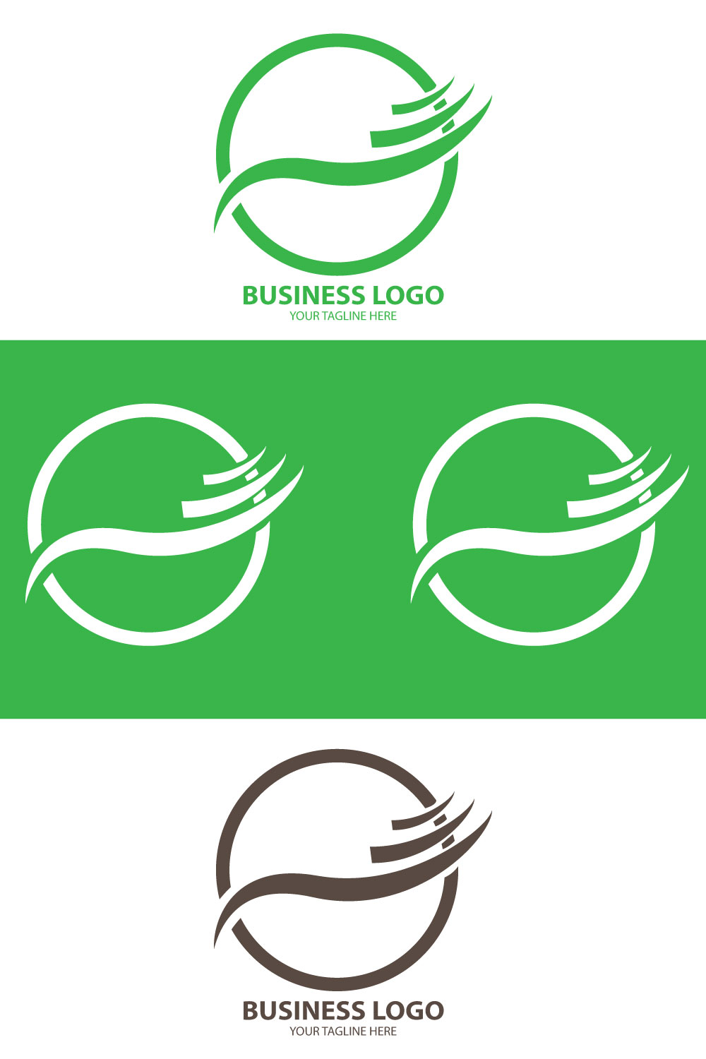 A modern Business logo, Business logo for company identity pinterest preview image.