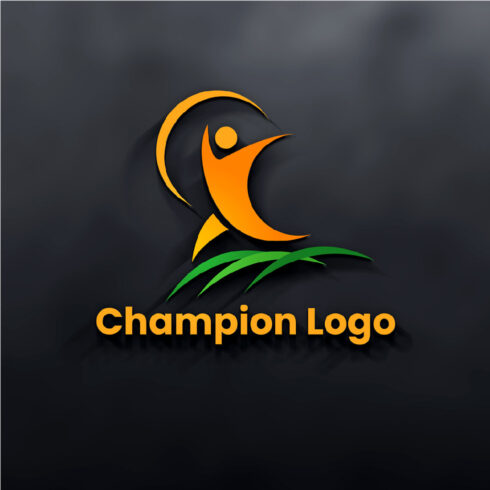 Champion C Letter Logo Template cover image.