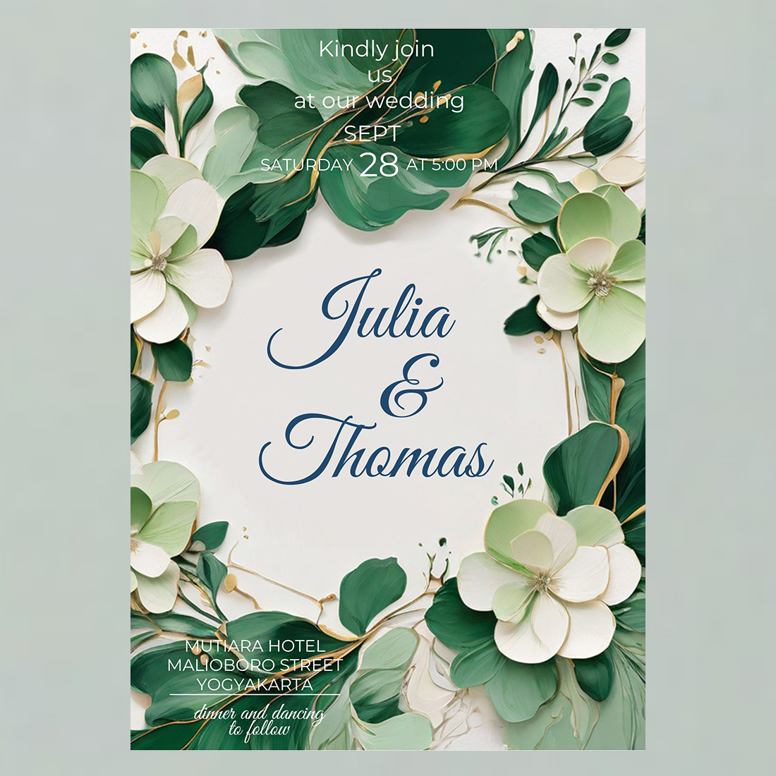 wedding invitation template-simple,elegan and attractive-V2 cover image.