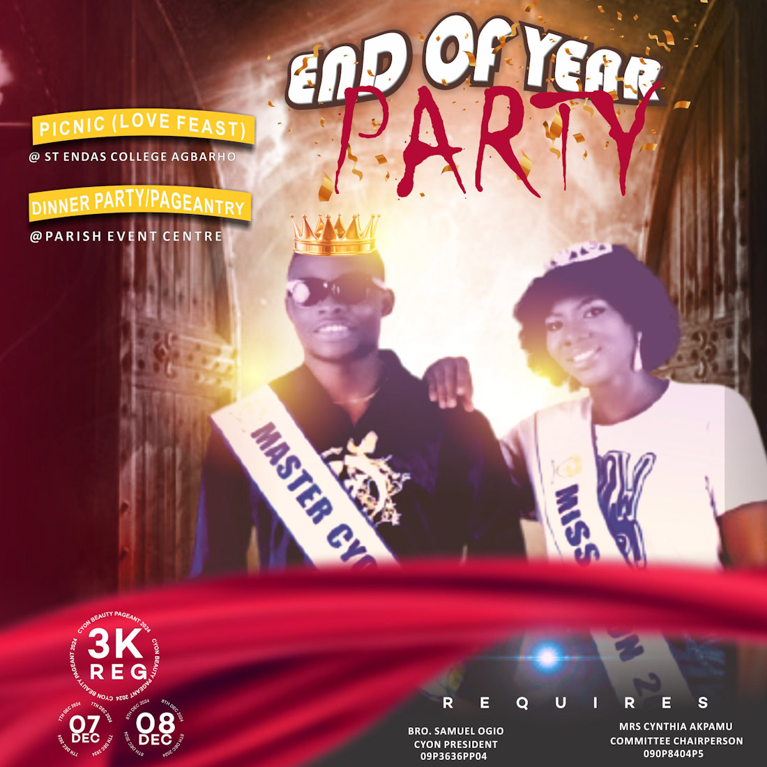 End of year party cover image.