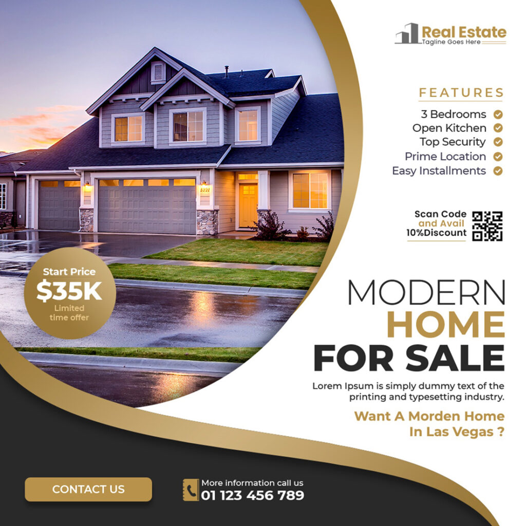 Real Estate Flyers - MasterBundles