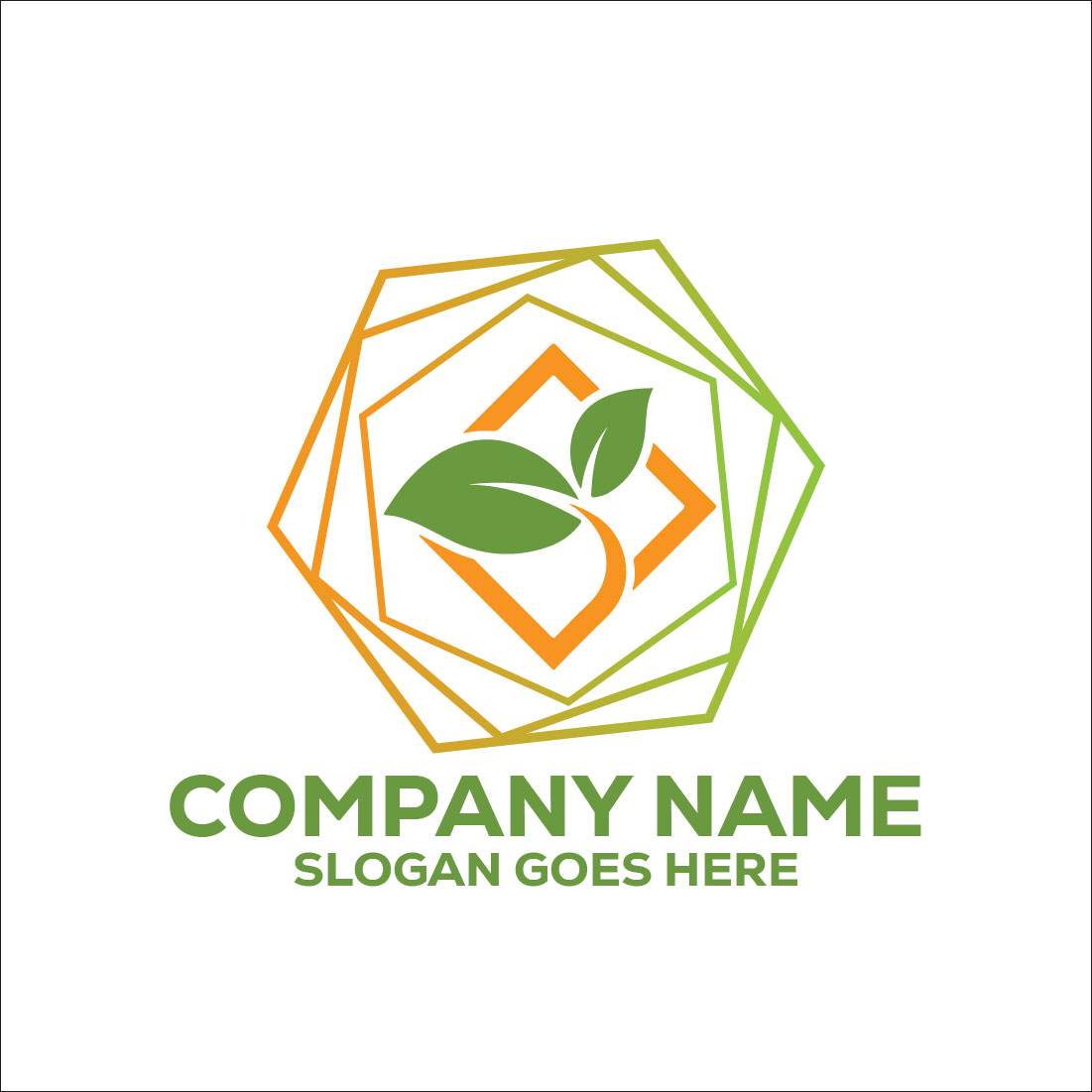 real estate and data command logo or icon design vector image template 308