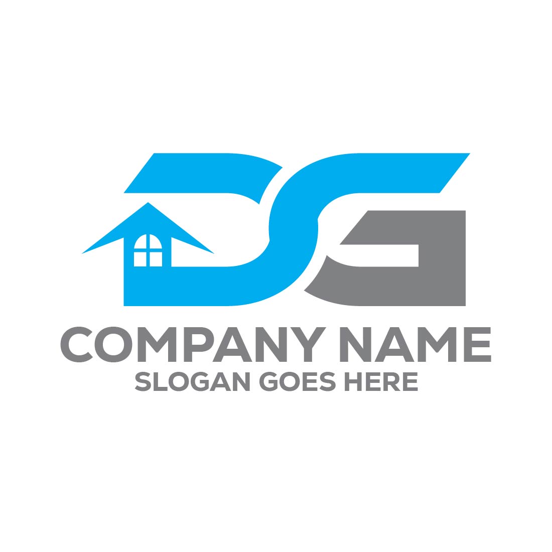 real estate logo or icon design vector image template 748