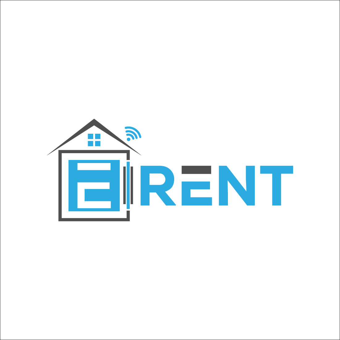 Real Estate Logo or Icon Design Vector Image Template cover image.