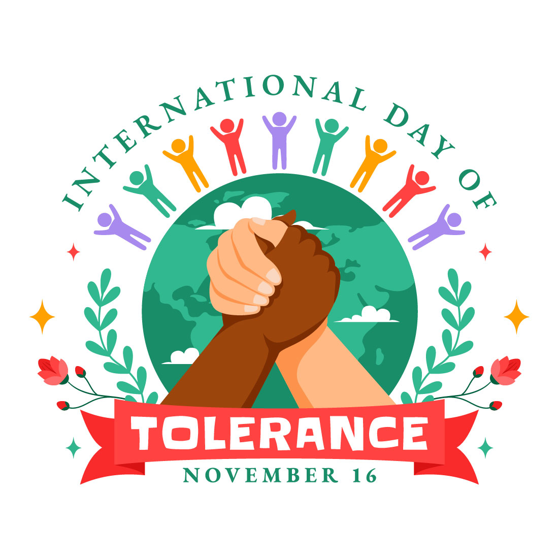 12 International Day of Tolerance Illustration cover image.