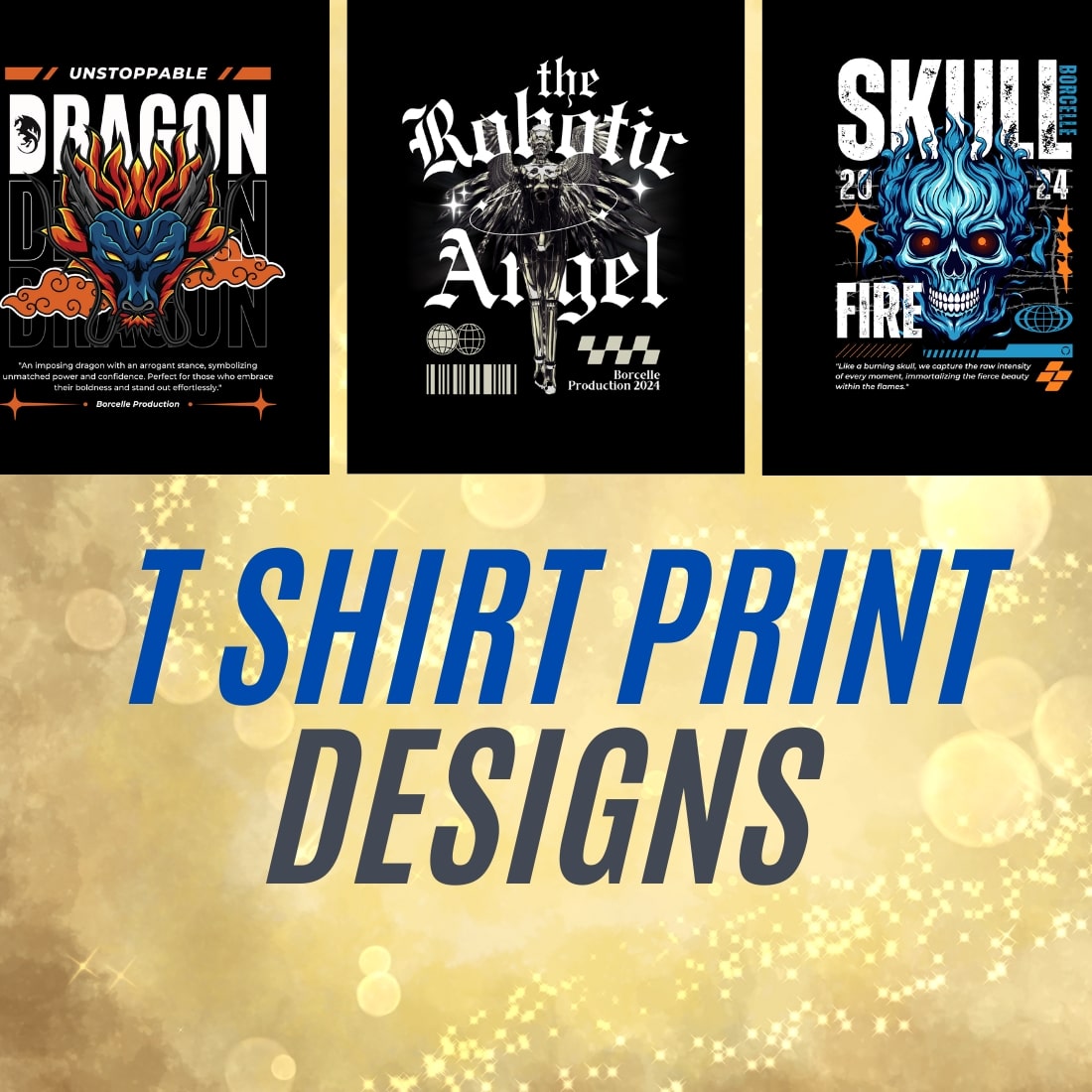 Master Bundle: Bold & Artistic T-Shirt Designs preview image.