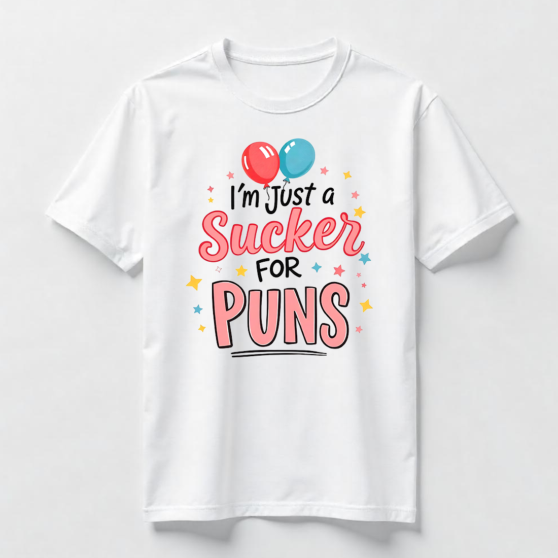 Watercolor Funny Pun Quote T-Shirt Design Bundle cover image.