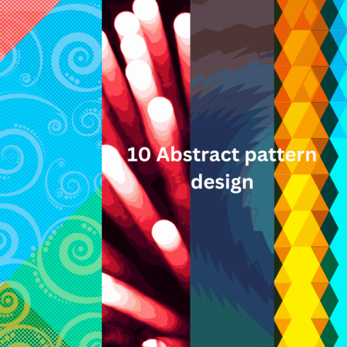 10 Abstract pattern design - MasterBundles