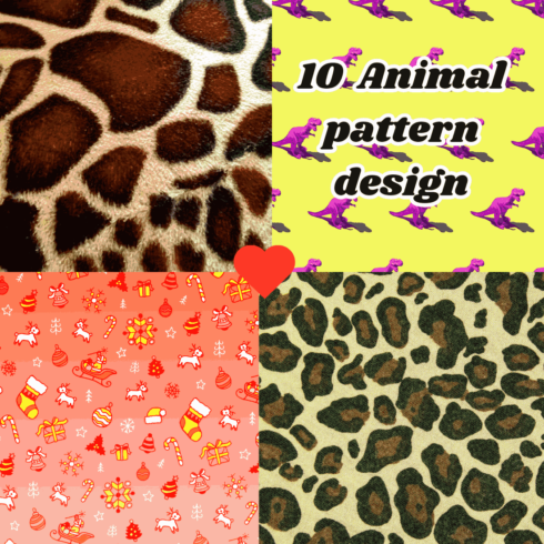 10 Animals pattern design cover image.