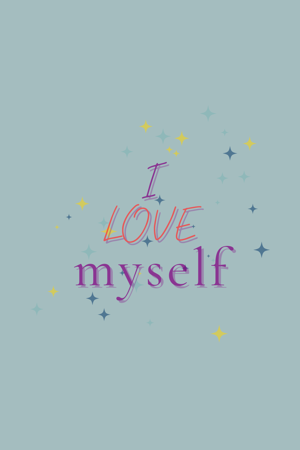 I love myself pinterest preview image.