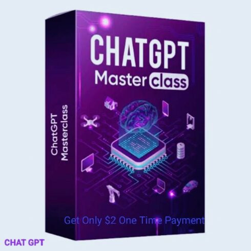 ChatGPT Masterclass And ChatGPT Prompt GPT cover image.