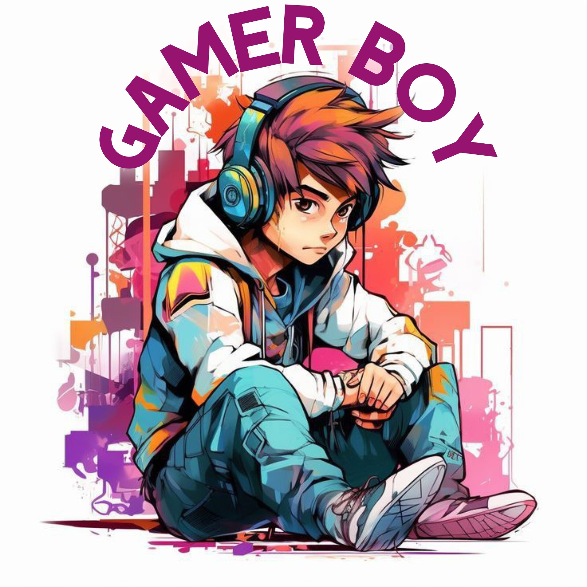 Gamer Boy Tshirt preview image.