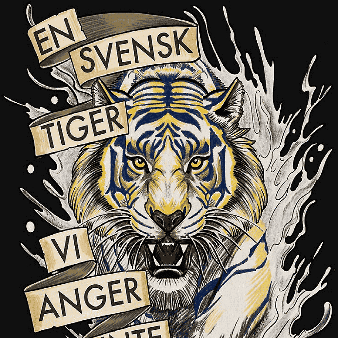 Tiger T Shirt hot design for everyone preview image.