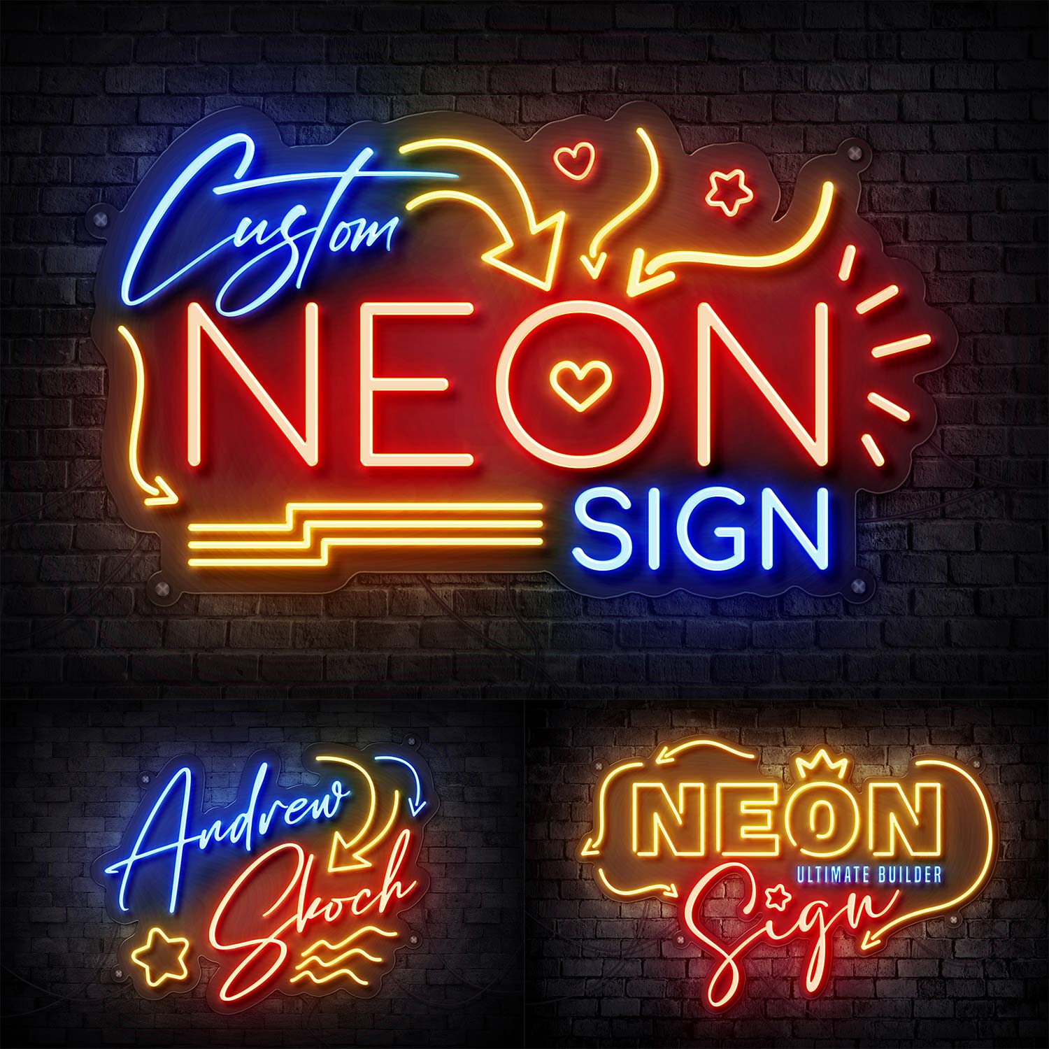 Neon Sign Ultimate Builder preview image.