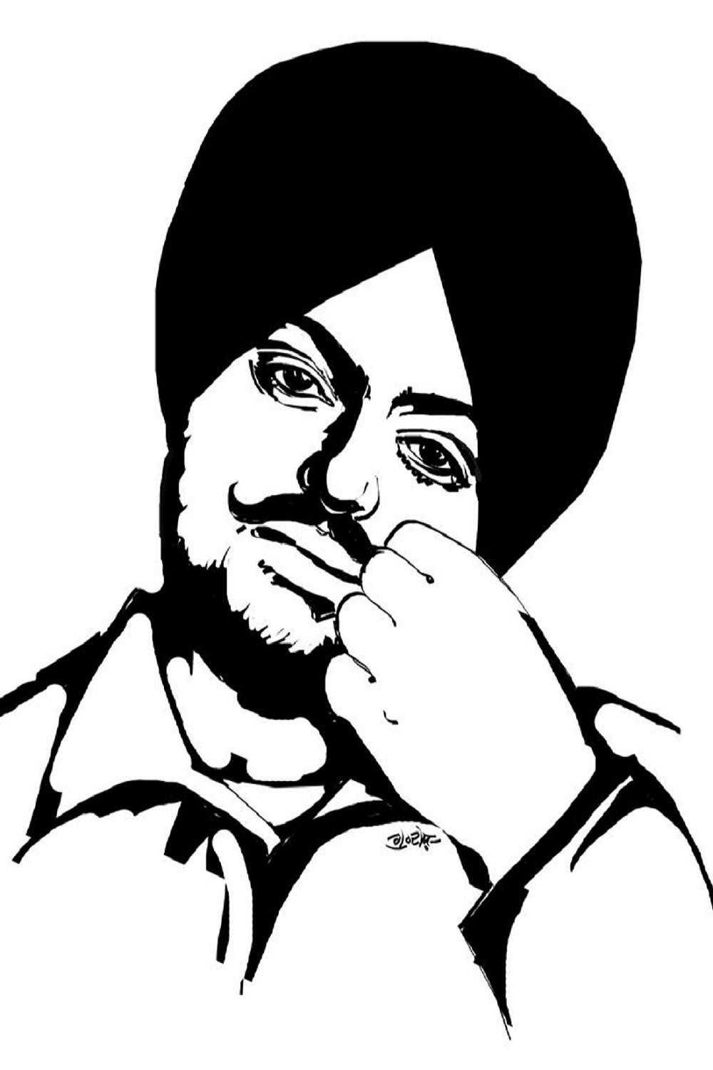 Sidhu Moose Wala Tribute" – Celebrate the Legacy of a Legend best design for t-shirt and more etc pinterest preview image.