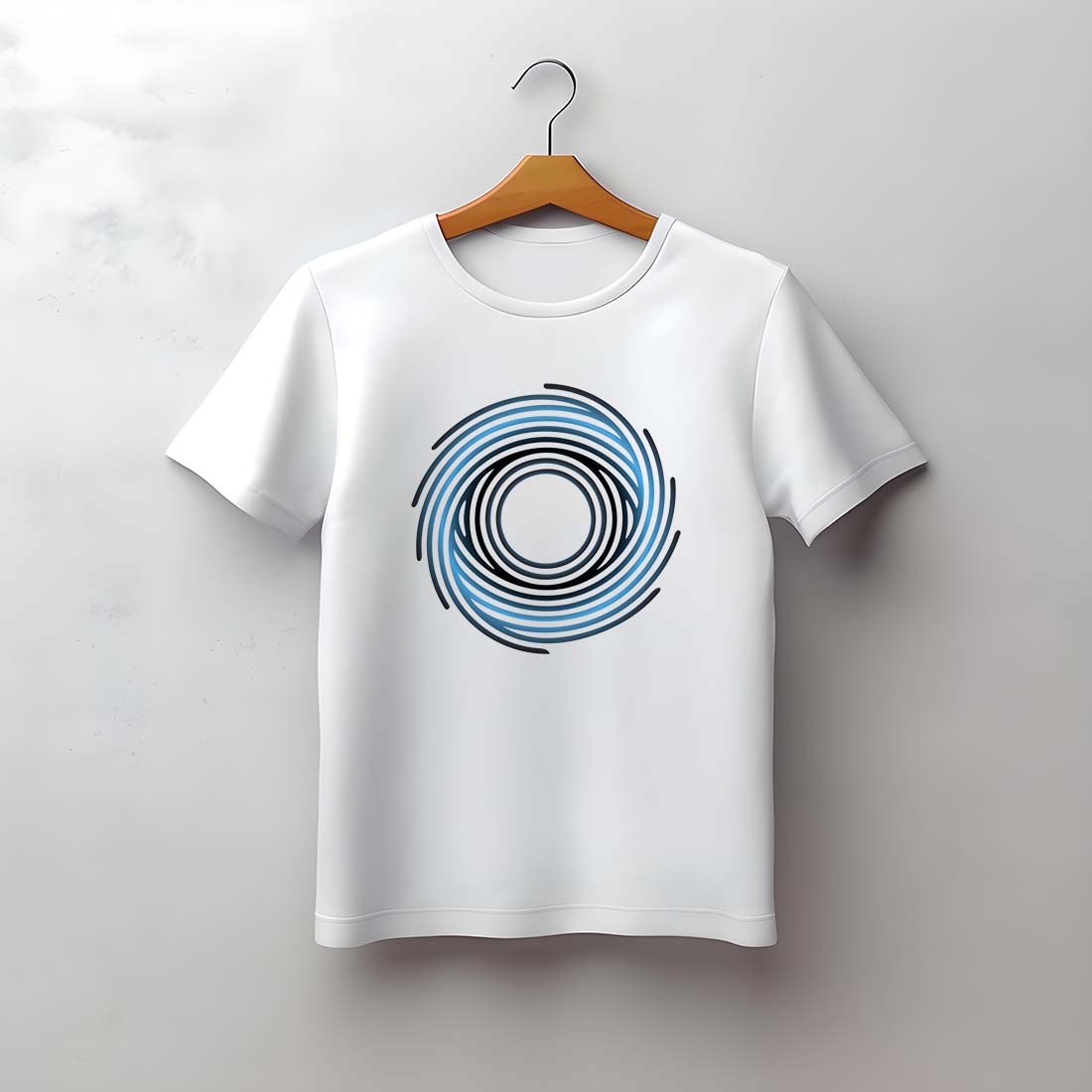 Spiral Eye T-Shirt Design preview image.