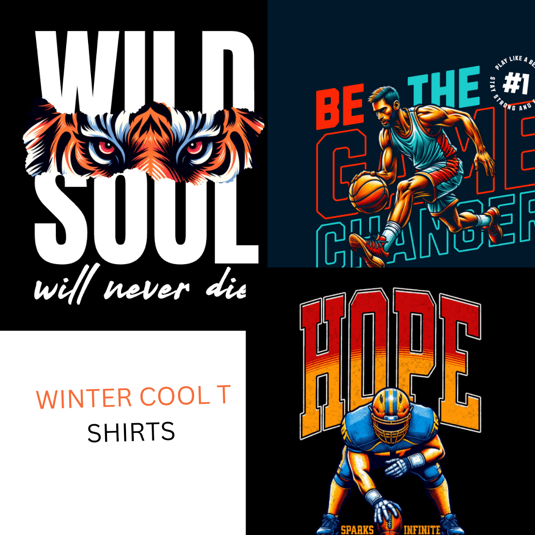 WINTER COOL T SHIRTS cover image.