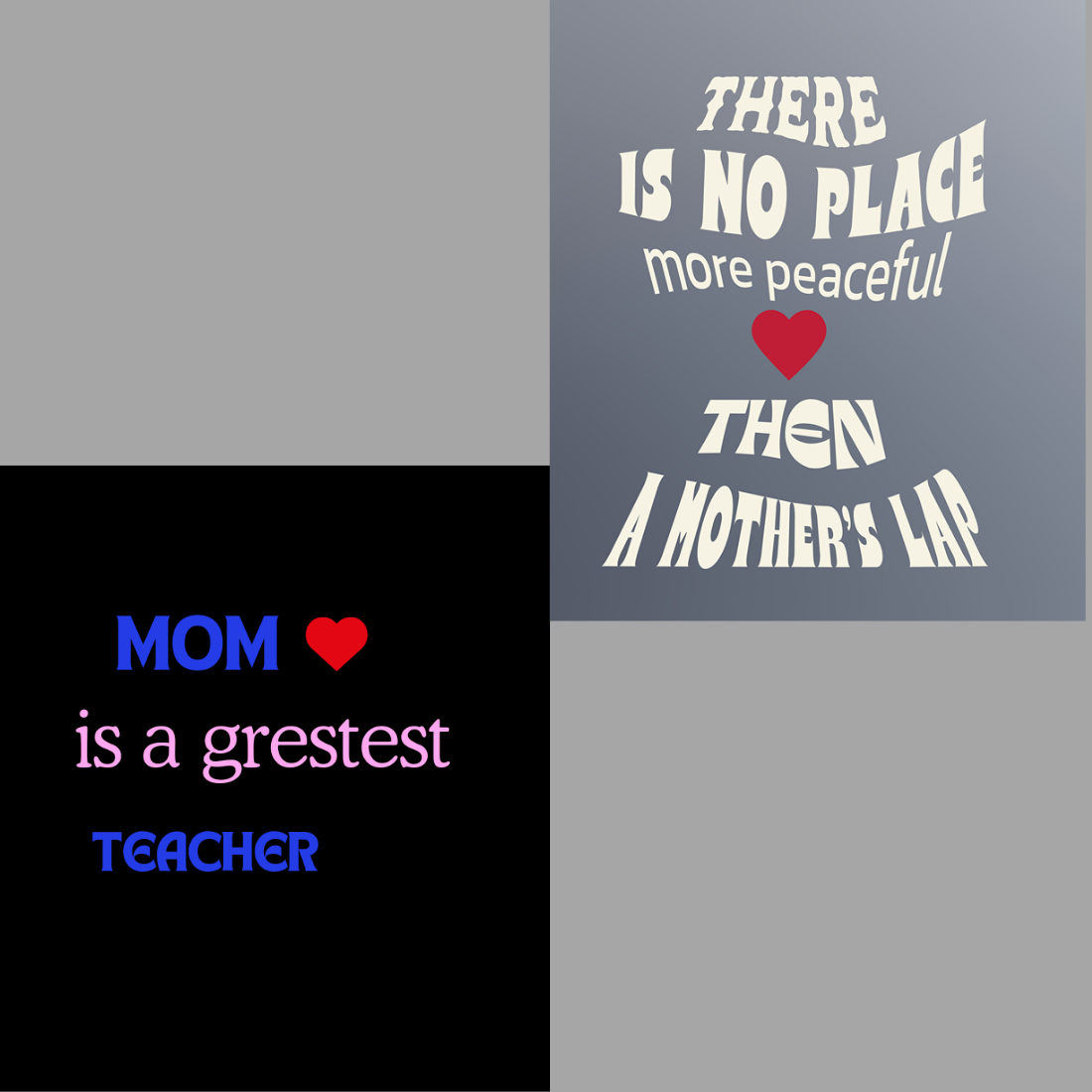 5 mom quotes T _ shirts designs preview image.