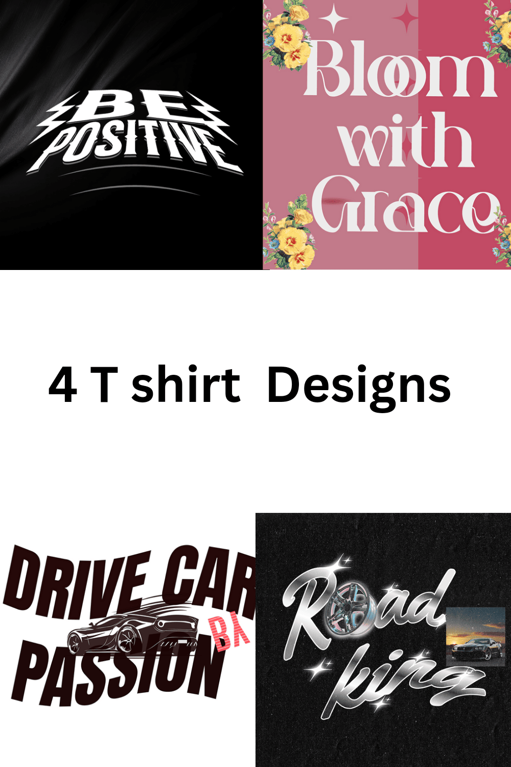 T shirt Designs pinterest preview image.