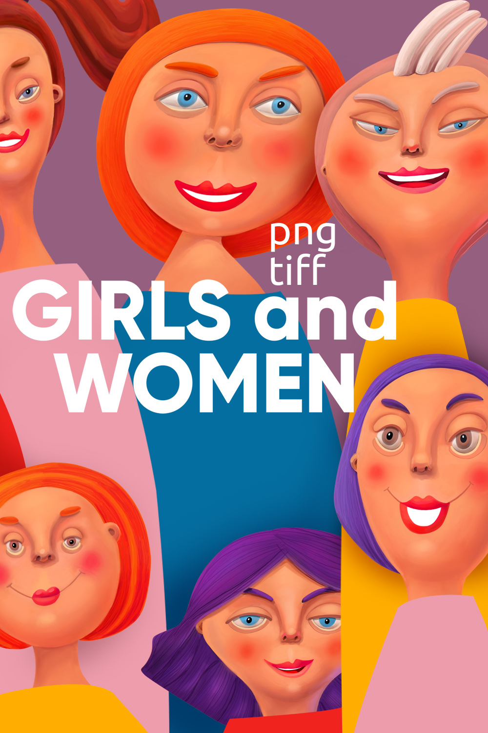 Girls and women pinterest preview image.