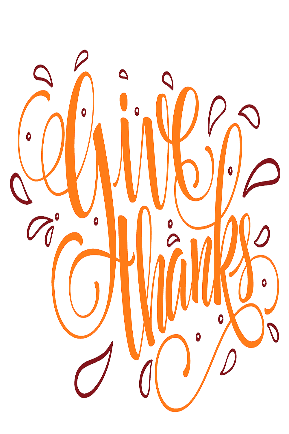 Give thanks pinterest preview image.