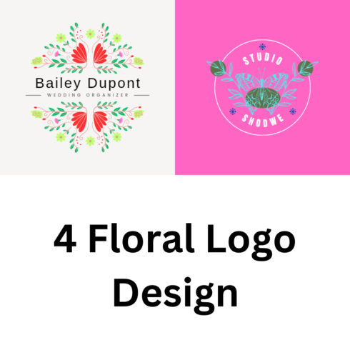 Floral Logo Design cover image.