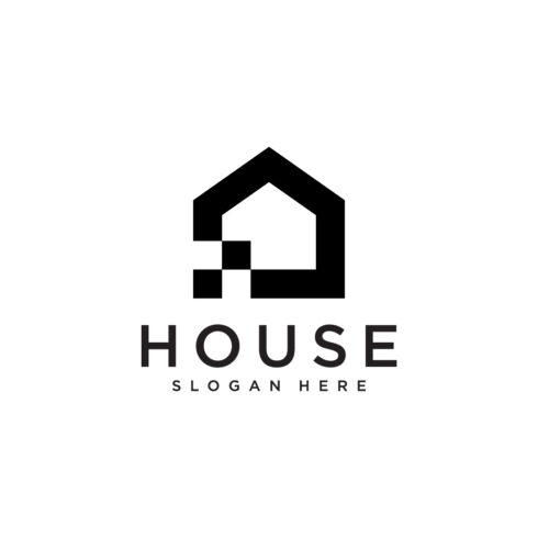 modern home logo cover image.