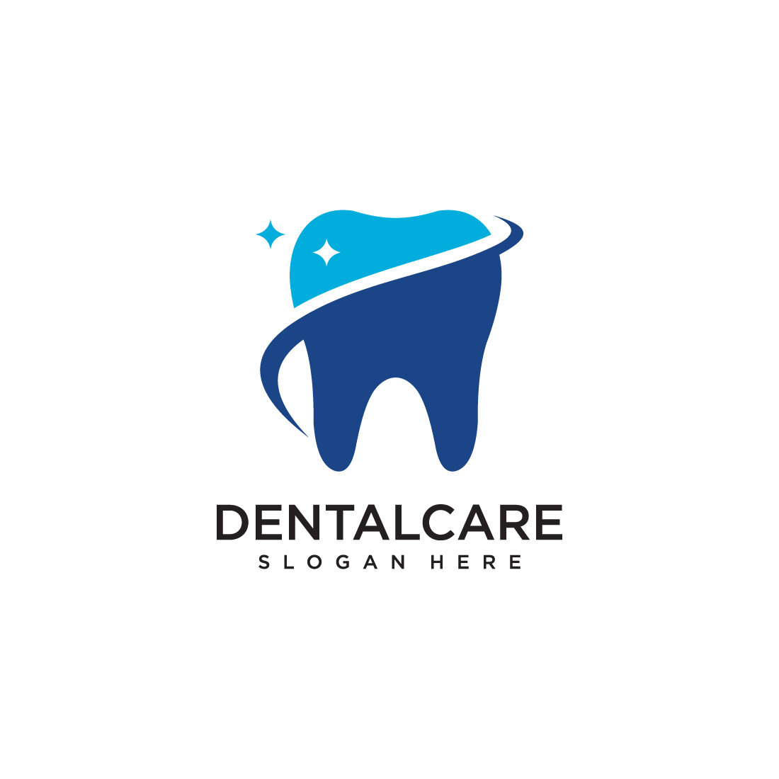 dental care logo preview image.