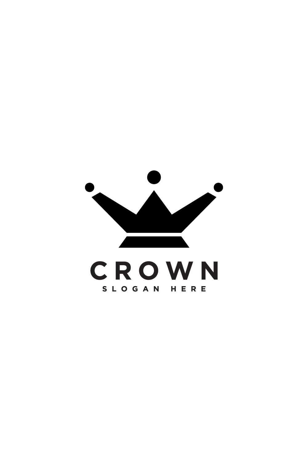 crown logo pinterest preview image.