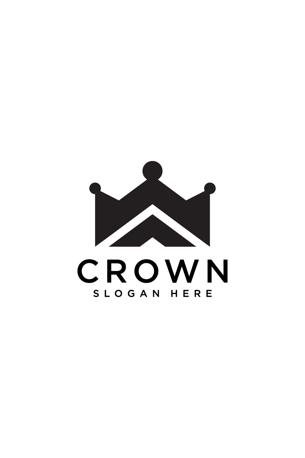 crown logo pinterest preview image.