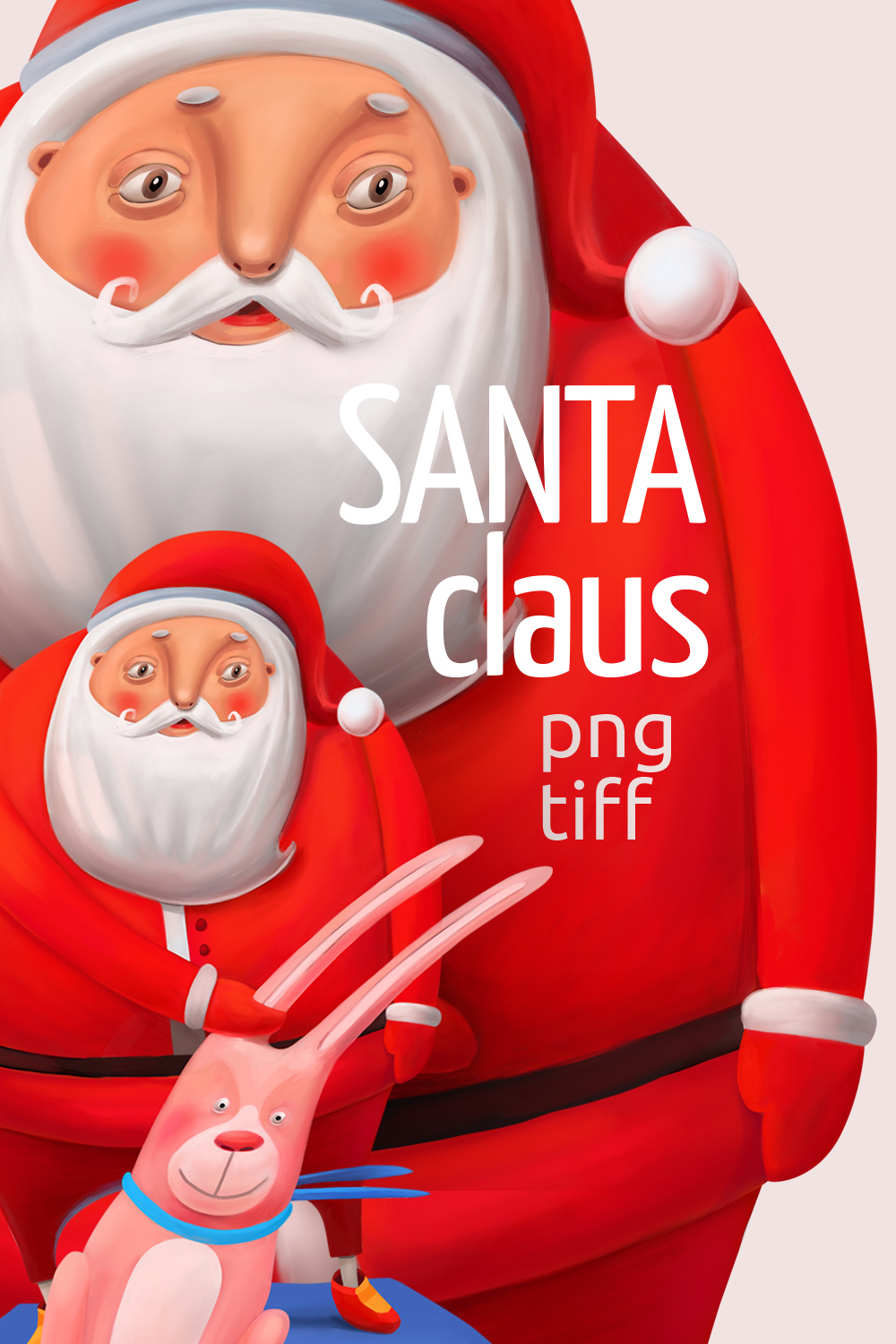 Santa Claus pinterest preview image.