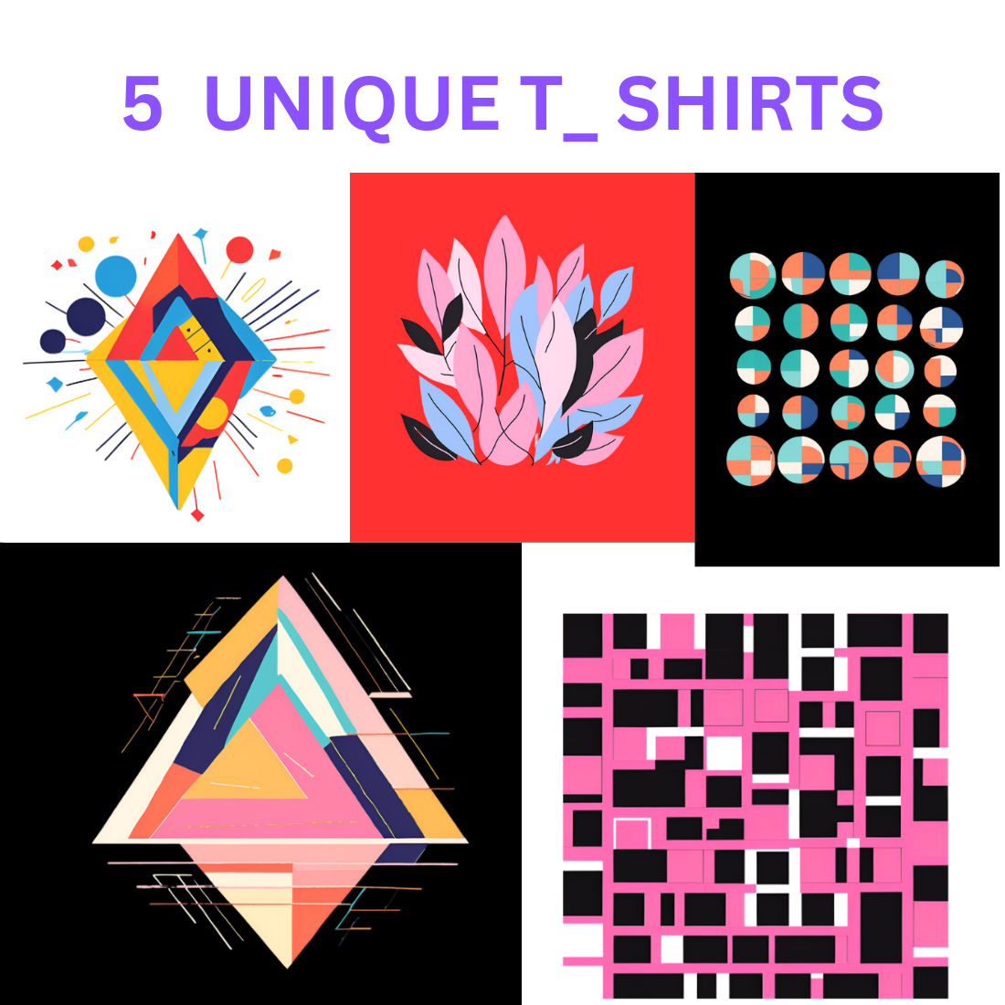 Unique T shirts preview image.