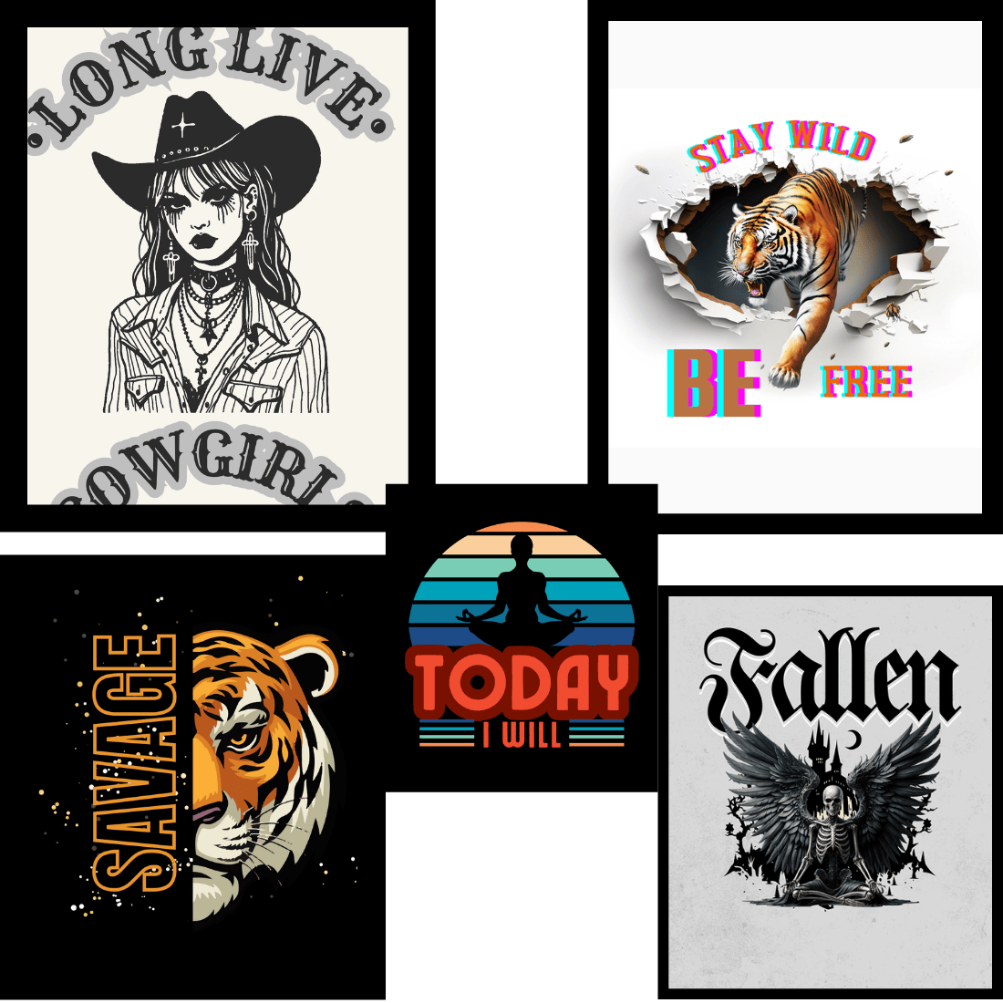 Vintage-Inspired Customizable T-Shirt Designs preview image.