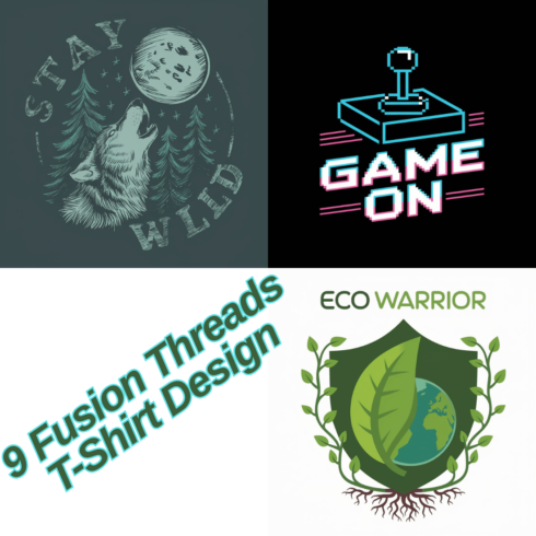 9 Fusion Threads T-Shirt design cover image.