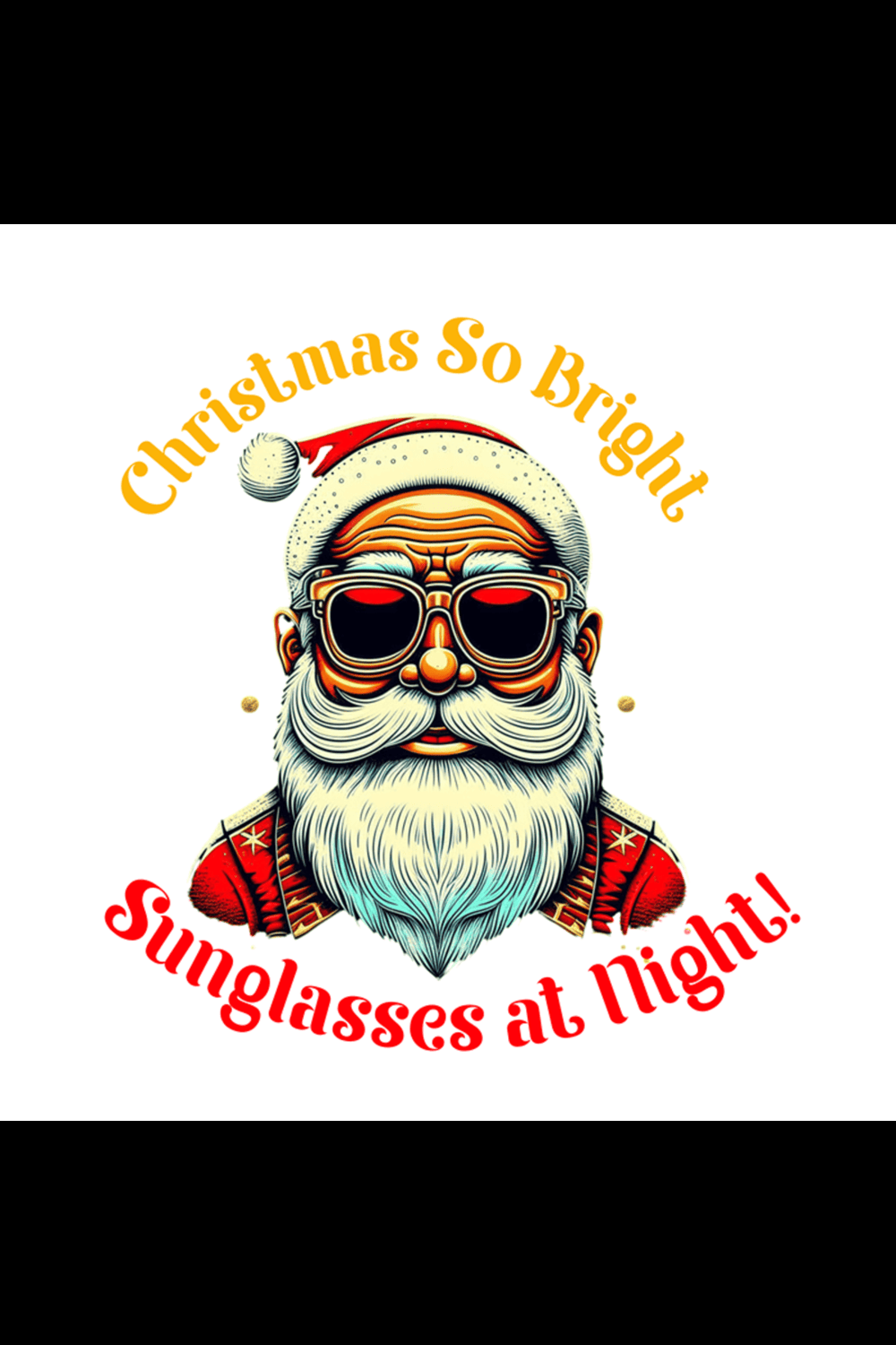 A Christmas so bright t-shirt pinterest preview image.