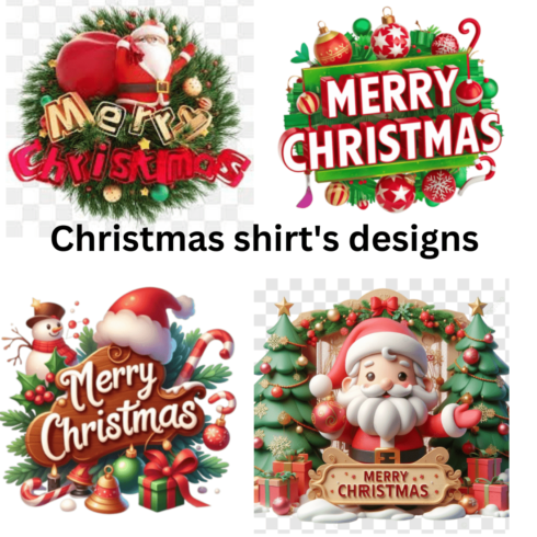 **"Merry & Bright Christmas Shirt – Festive Holiday Design"** cover image.