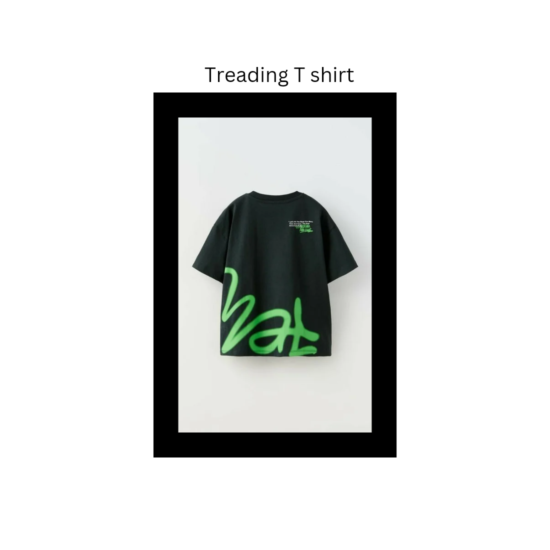 Treading T shirt preview image.