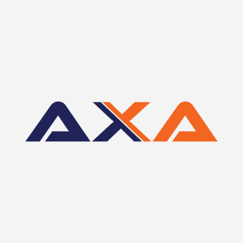 AXA LETTER LOGO DESIGN cover image.