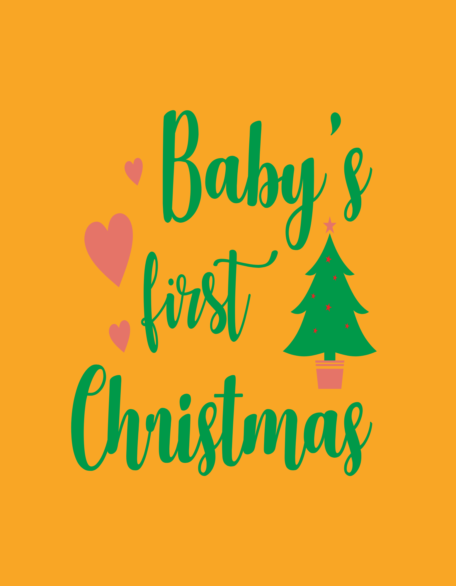 baby first christmas quote t shirt 20241114 124659 0000 50