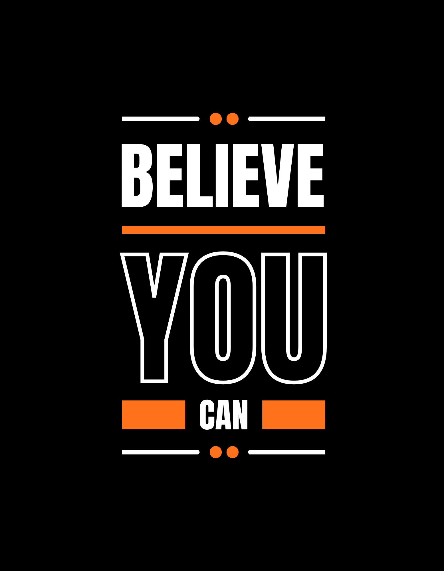 believe you can modern quote t shirt design min 882