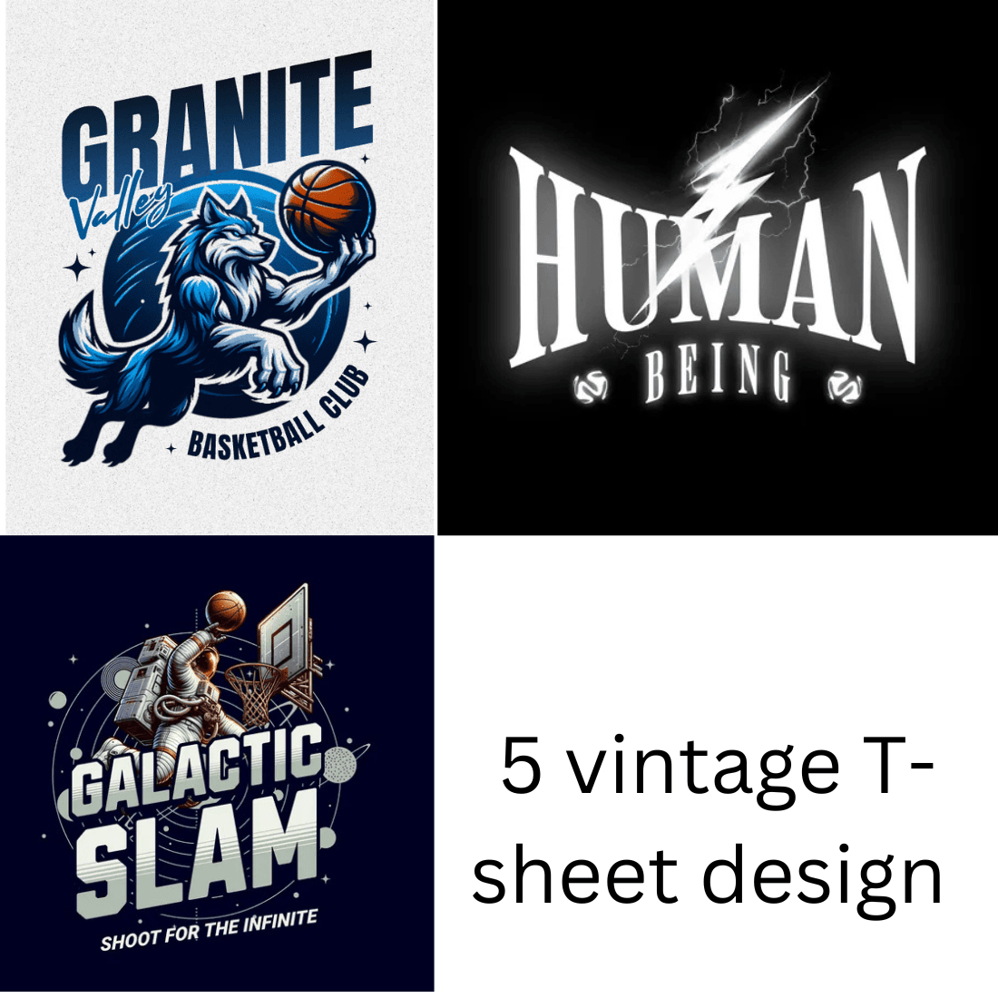 Vintage t-shirt design for you preview image.