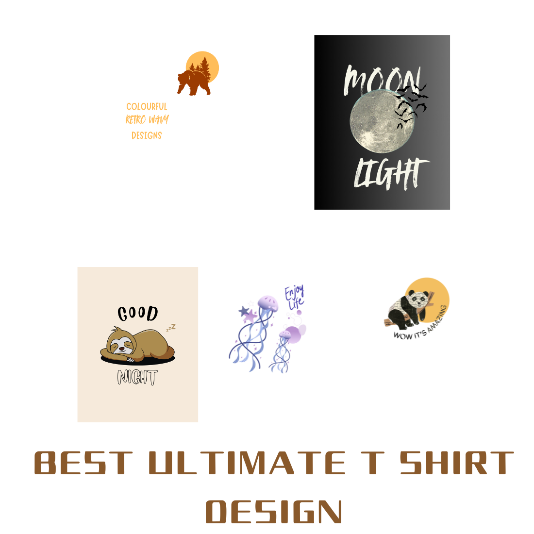 BEST ULTIMATE T SHIRT DESIGN preview image.