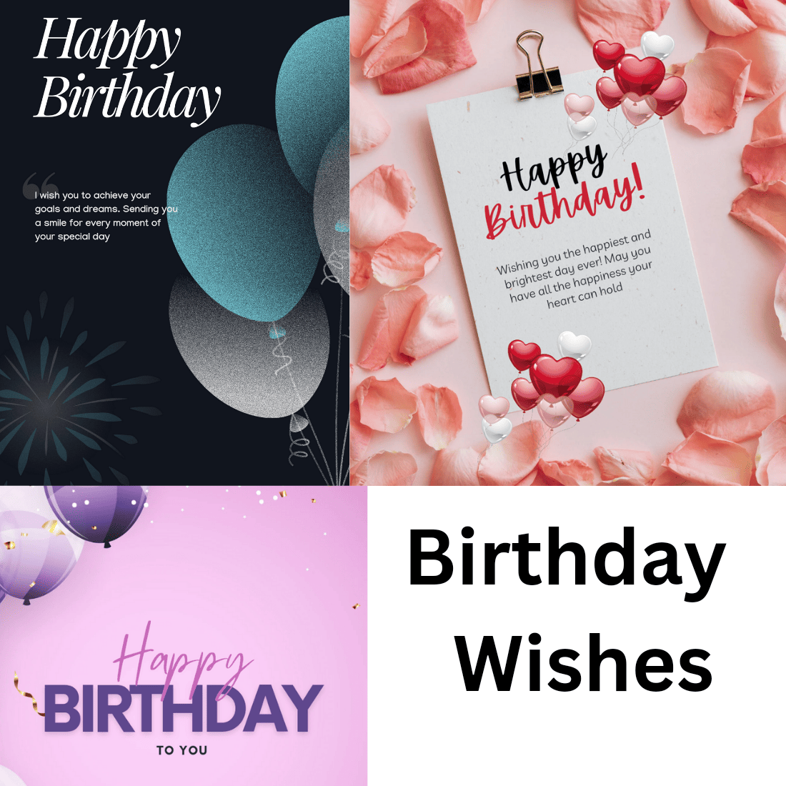 Birthday wishes cover image.