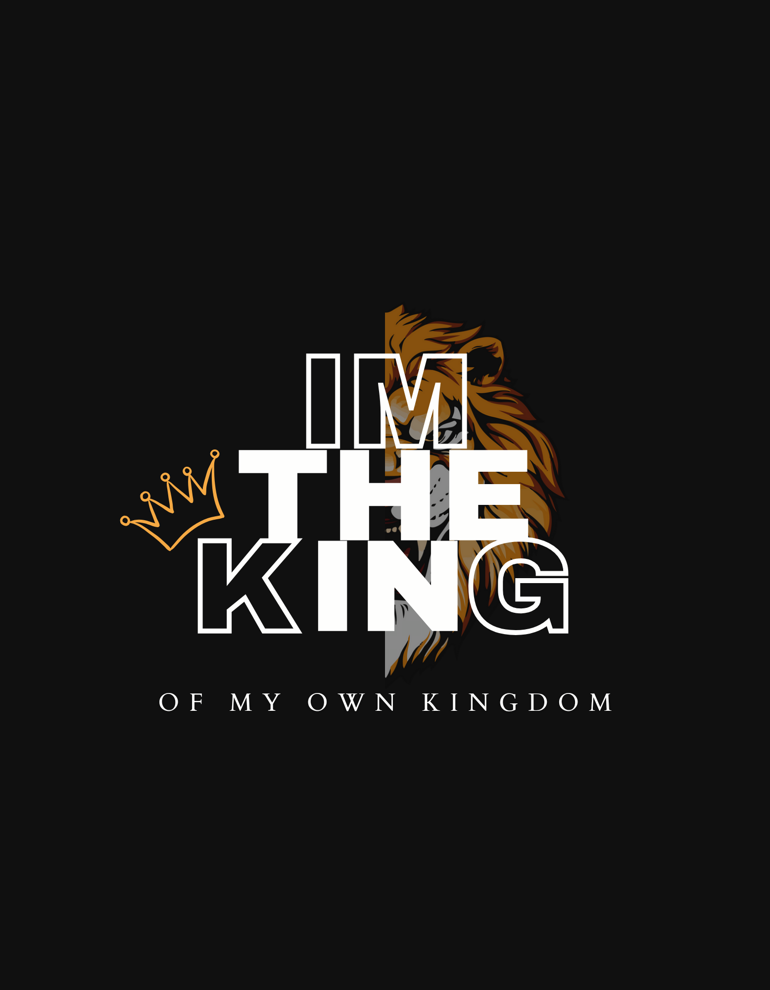 black and white modern the king t shirt 20240912 235826 0000 433