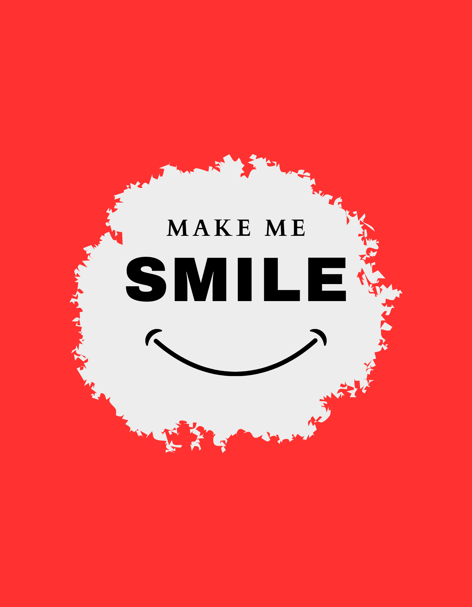 black and white simple make me smile t shirt 20241111 193540 0000 597